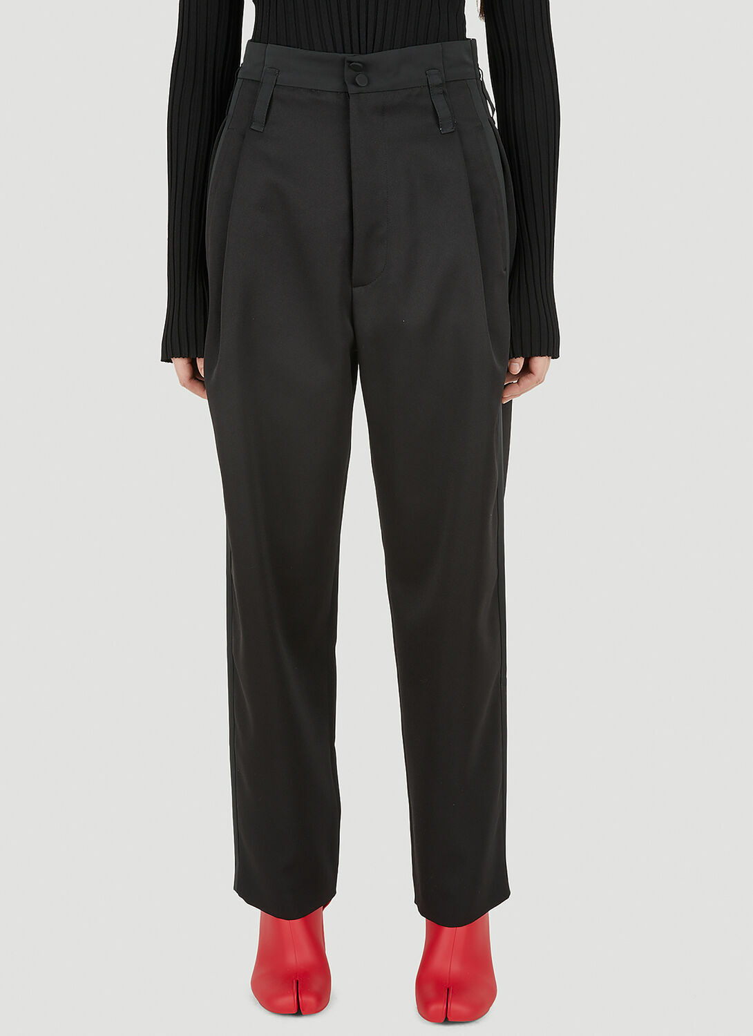 Meryll Rogge Pleated Tuxedo Pants