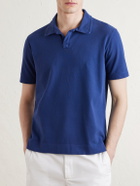 Massimo Alba - Aruba Cotton-Piqué Polo Shirt - Blue