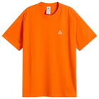 Nike Men's ACG Chest Logo T-Shirt in Safety Orange