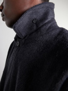 NN07 - Gibson 80040 Brushed Wool-Blend Flannel Coat - Gray