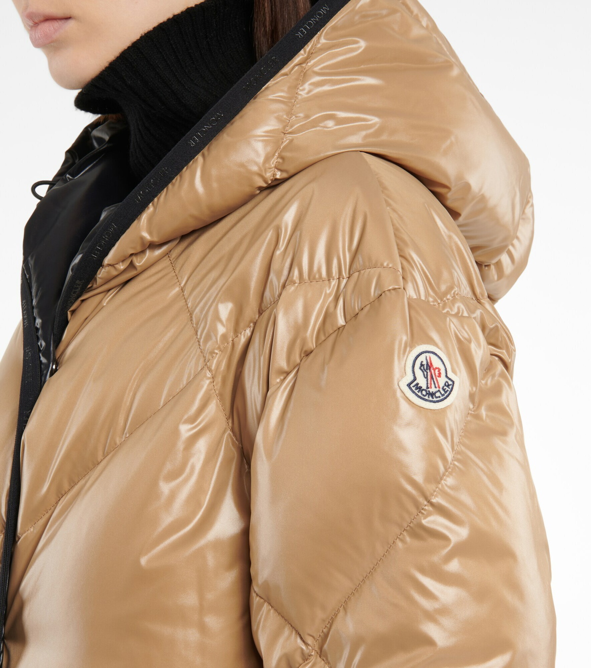 MONCLER2021/22秋冬新作 フード/ベルト付ダウンコートCOTONNIERE Moncler - Cotonniere quilted down coat Moncler