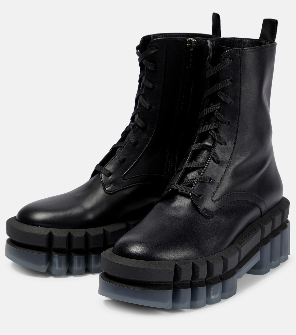 Clergerie - Gotty leather lace-up boots Clergerie