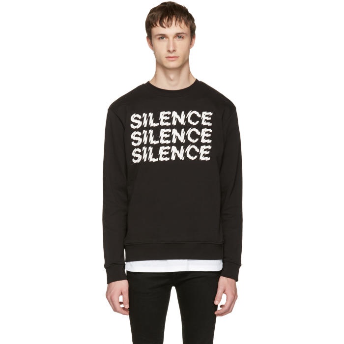 Photo: McQ Alexander McQueen Black Silence Clean Sweatshirt