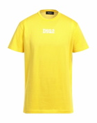 Dsquared2 Mens T-shirt in Yellow