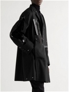 TAKAHIROMIYASHITA TheSoloist. - Embellished Distressed Woven Coat - Black