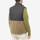 Taion Men's Reversible Down Vest in Olive/Black/Beige