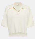Joseph Silk-blend toweling polo shirt