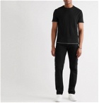 rag & bone - Palmer Reversible Knitted Cotton T-Shirt - Black
