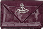 Vivienne Westwood Purple Envelope Billfold Wallet