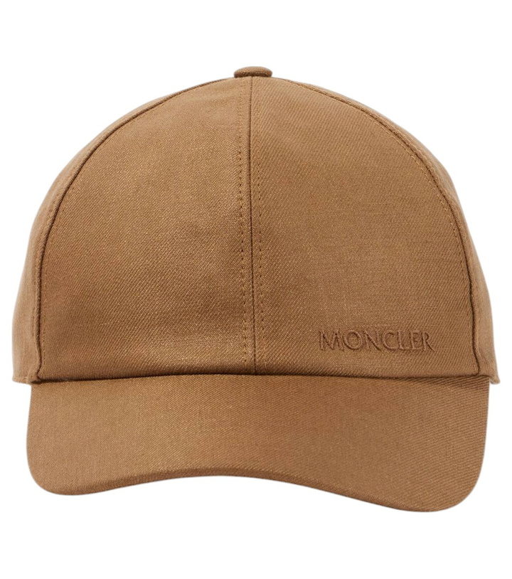 Photo: Moncler Logo baseball cap