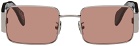 RETROSUPERFUTURE Silver Z Sunglasses