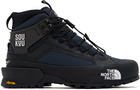 UNDERCOVER Navy & Black The North Face Edition SOUKUU Glenclyffe Boots