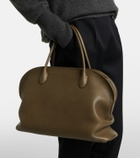 The Row Agnes 15 leather tote bag