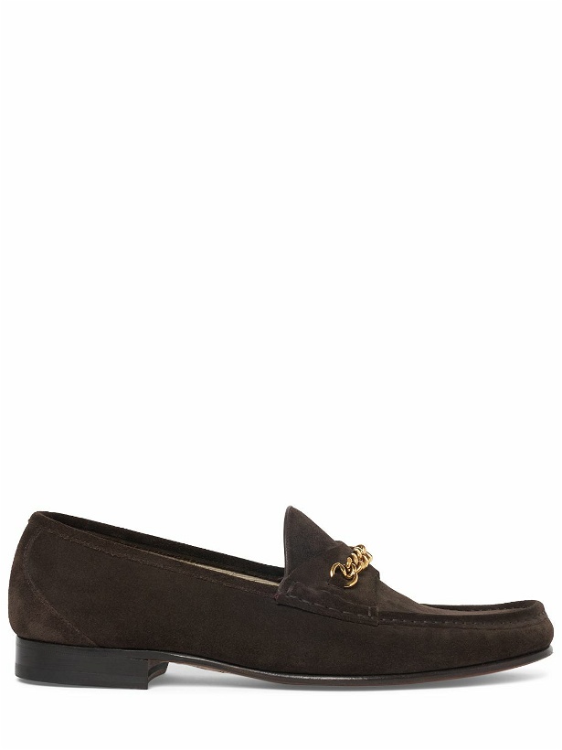 Photo: TOM FORD - York Line Suede Loafers