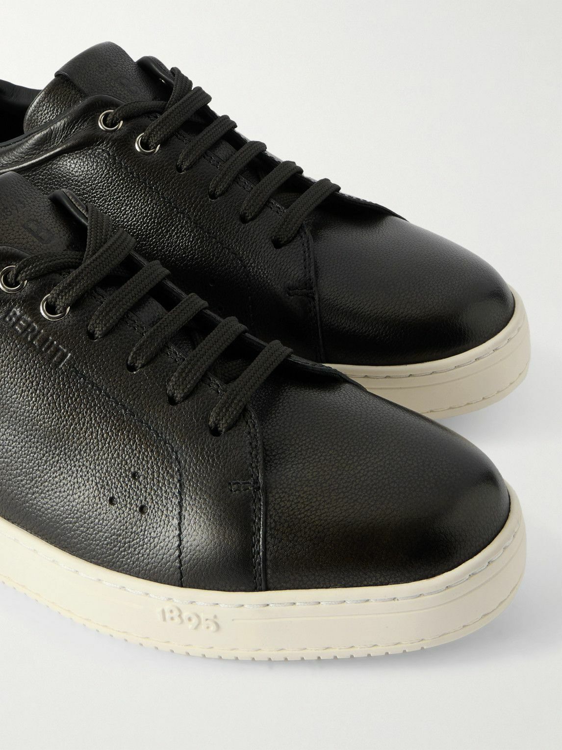 Berluti - The Playtime Full-Grain Venezia Leather Sneakers - Black