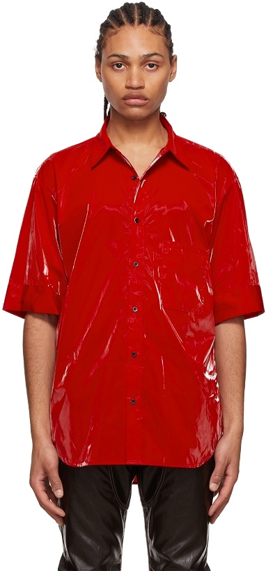 Photo: Maximilian Red Polyester Shirt
