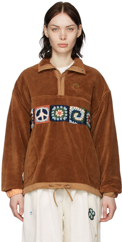 Photo: STORY mfg. Brown Organic Cotton Sweatshirt
