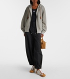 Loewe Flamenco cotton and cashmere hoodie