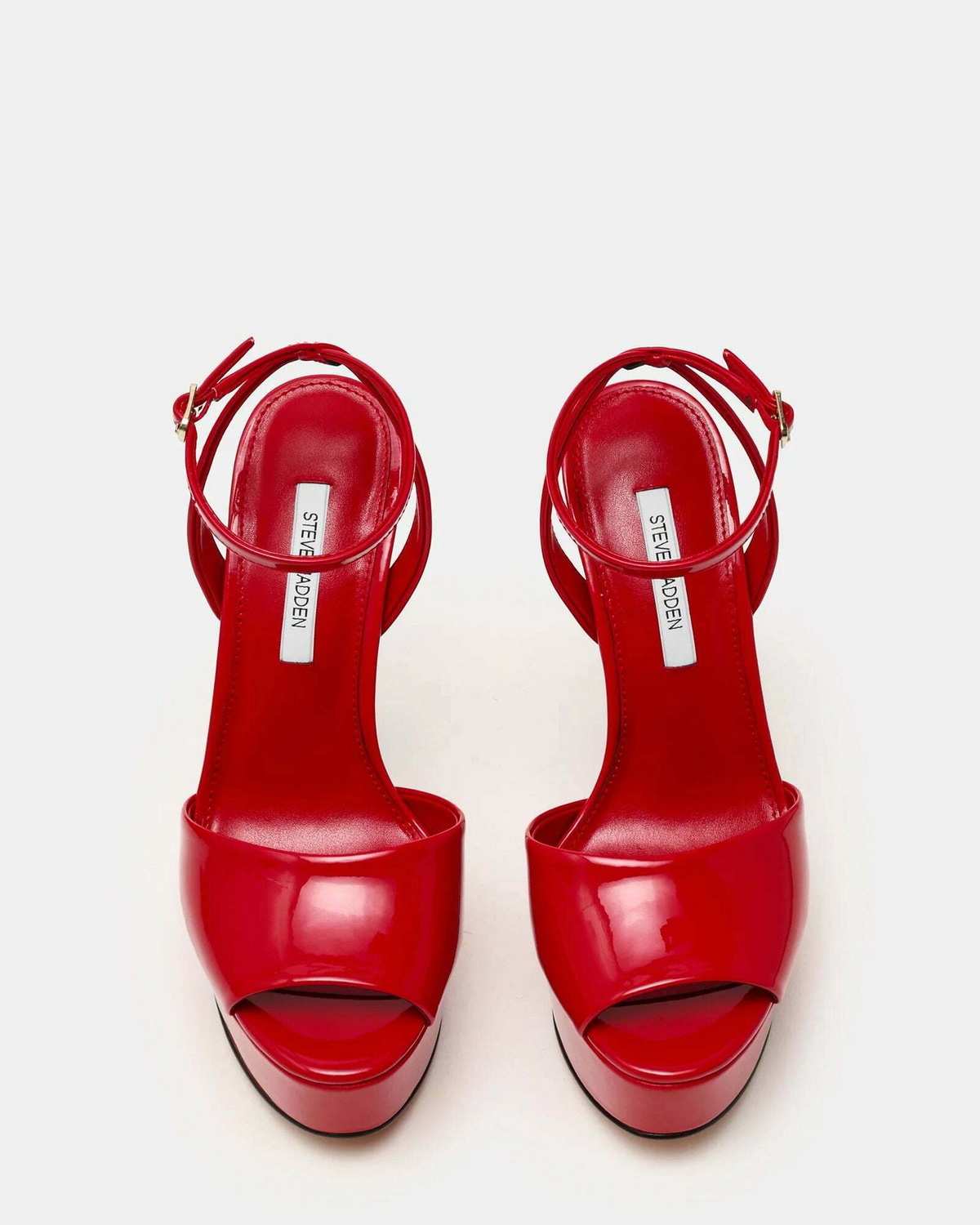 Steve Madden Jezzica Heels in Red Patent