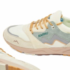 Karhu Men's Aria 95 Sneaker in Turtledove/Iceberg Green