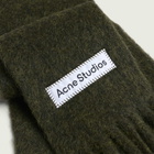 Acne Studios Men's Vally Skinny Scarf in Forest Green