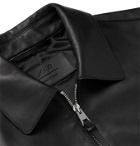 Mr P. - Nappa Leather Blouson Jacket - Black