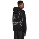 Marcelo Burlon County of Milan Black Ghost House Hoodie