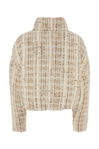 Khrisjoy Embroidered Tweed Down Jacket