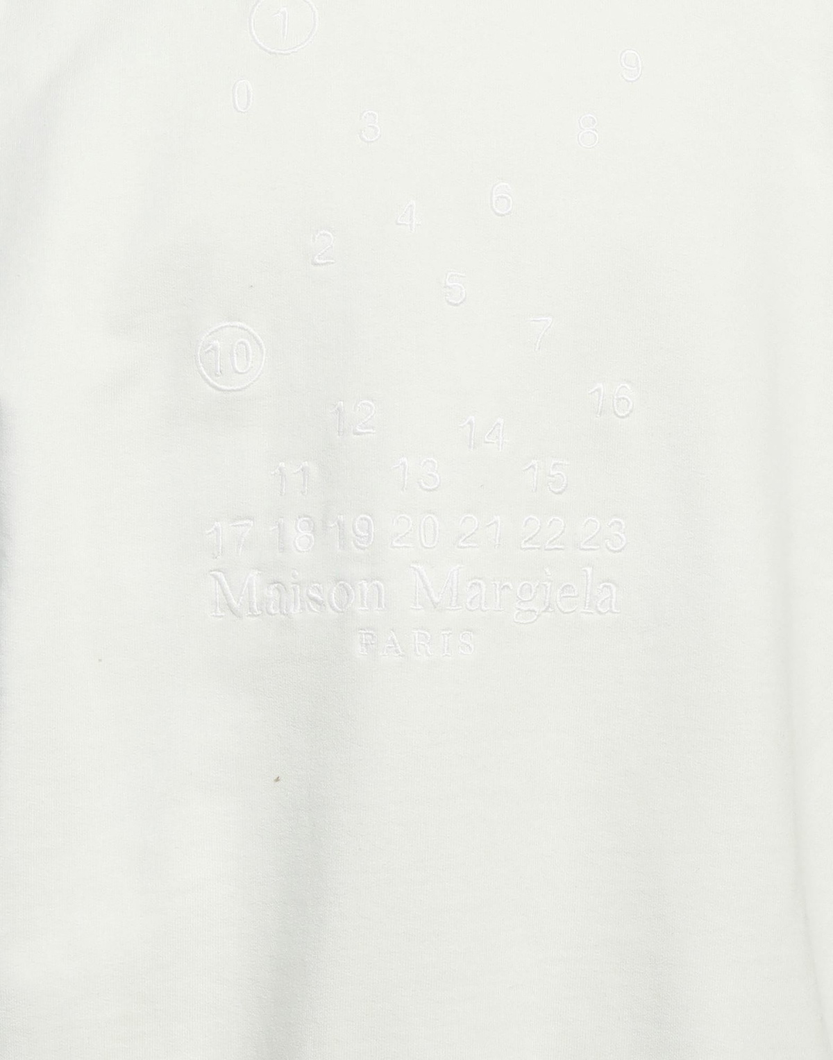 Maison Margiela Mens Sweatshirt in White