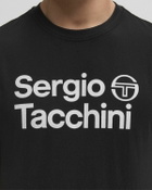 Sergio Tacchini PIENA CO TEE Black Mens Shortsleefe