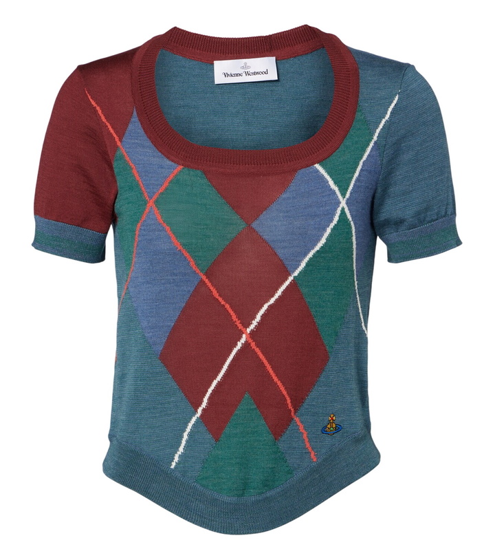 Photo: Vivienne Westwood Argyle wool and cotton sweater