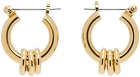 Laura Lombardi Gold Fillia Earrings
