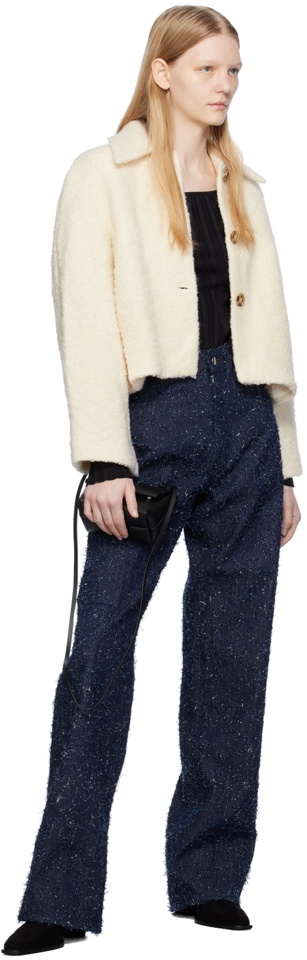 Elleme Blue Patch Pocket Jeans