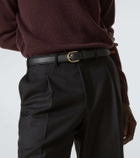 Saman Amel Cardon leather belt