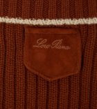 Loro Piana - Ribbed-knit cashmere dog sweater