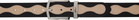 Dime Black Premium Leather Belt