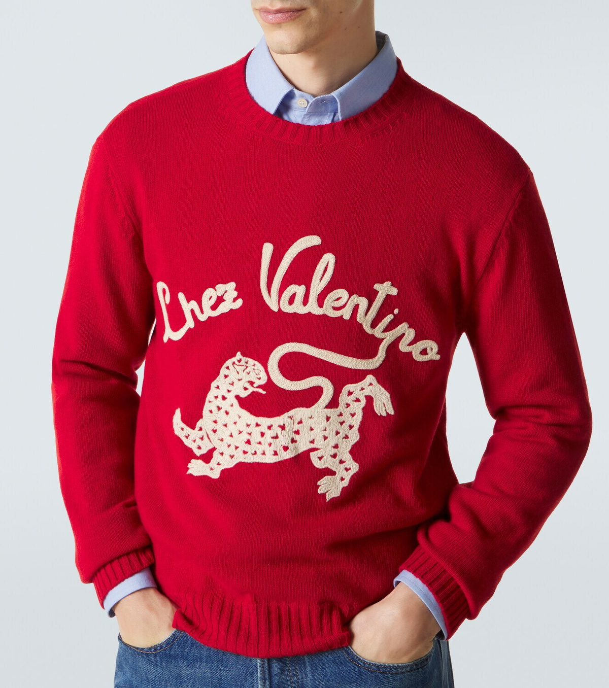 Valentino Chez Valentino virgin wool sweater