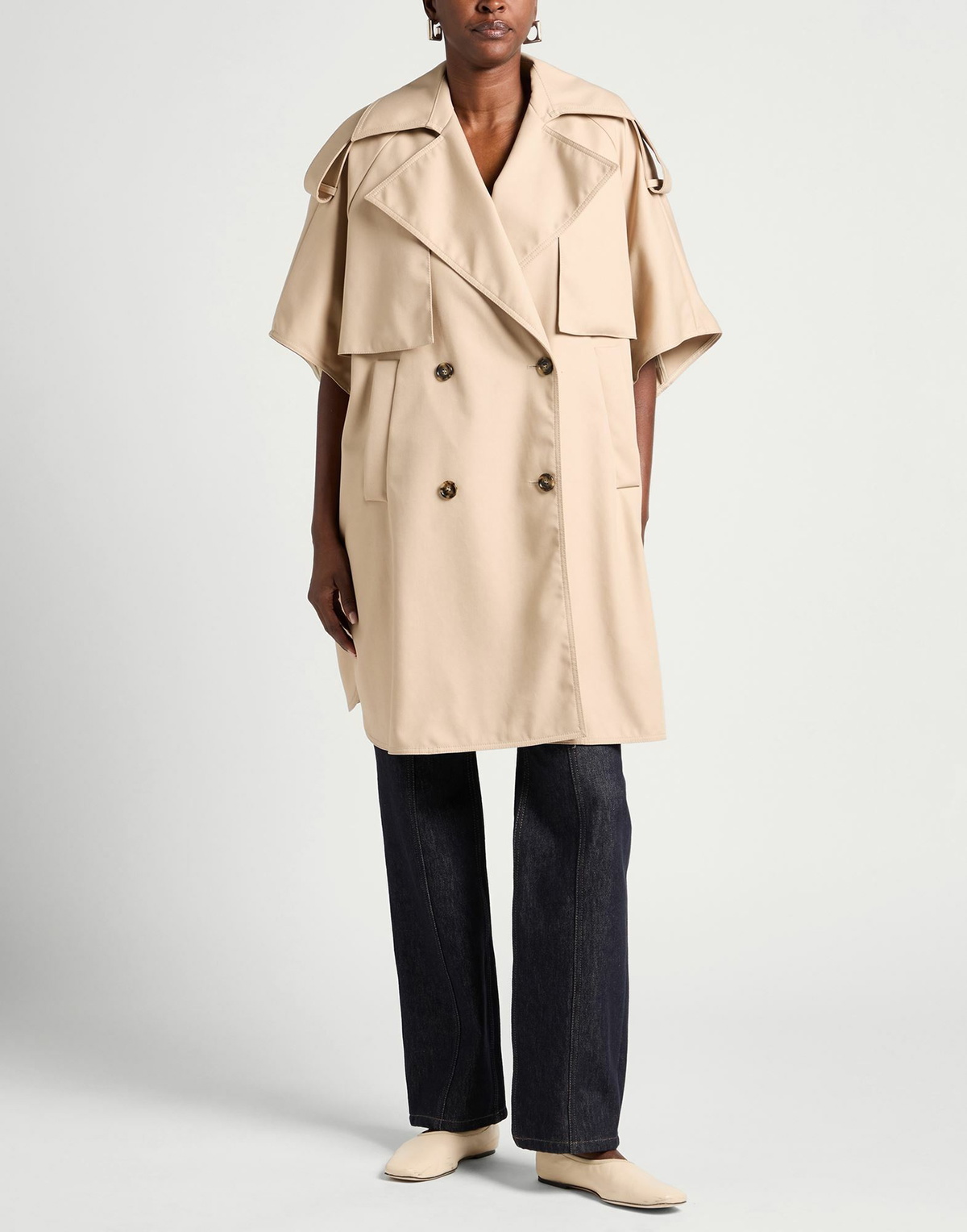 Max Mara Womens Cape in Beige