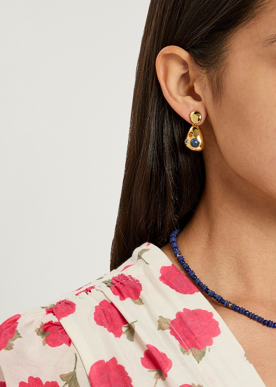 Eliou Analu 18kt Gold-plated Drop Earrings - One Size