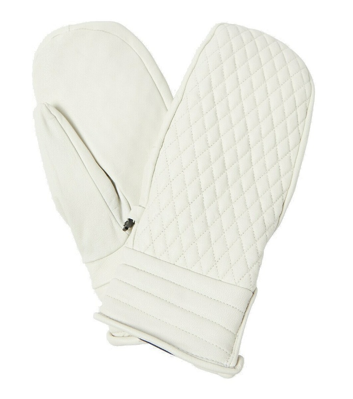 Photo: Fusalp Athena quilted leather mittens