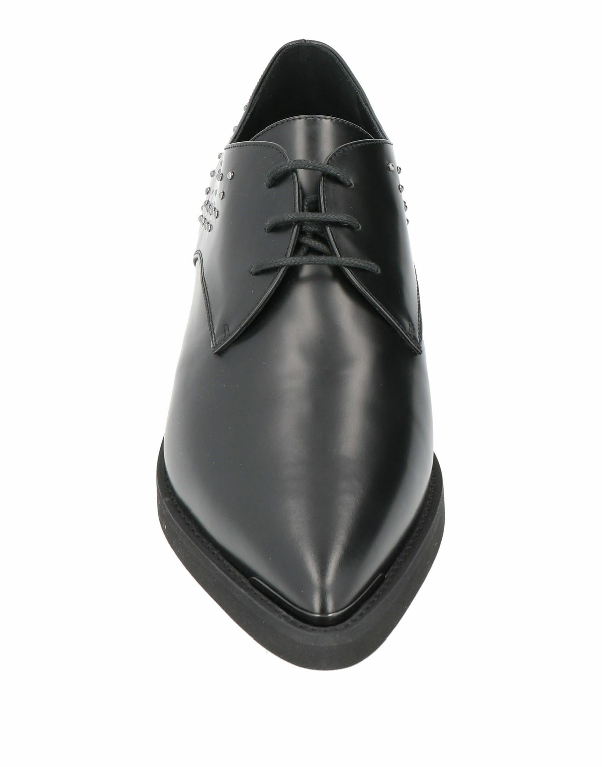 High Womens Lace-up shoes in Black