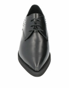 High Womens Lace-up shoes in Black