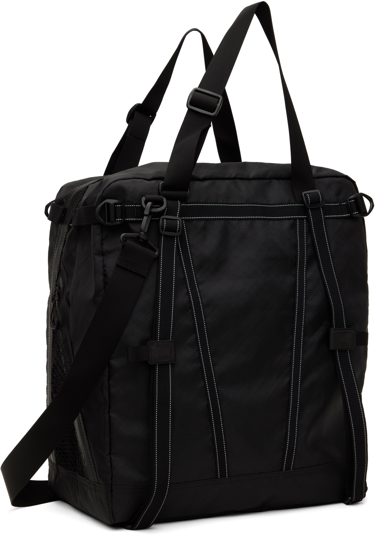 and wander ECOPAK 30L 3way tote bag 黒 and wander Men's ECOPAK 30L 3-Way Tote Bag in Black and Wander