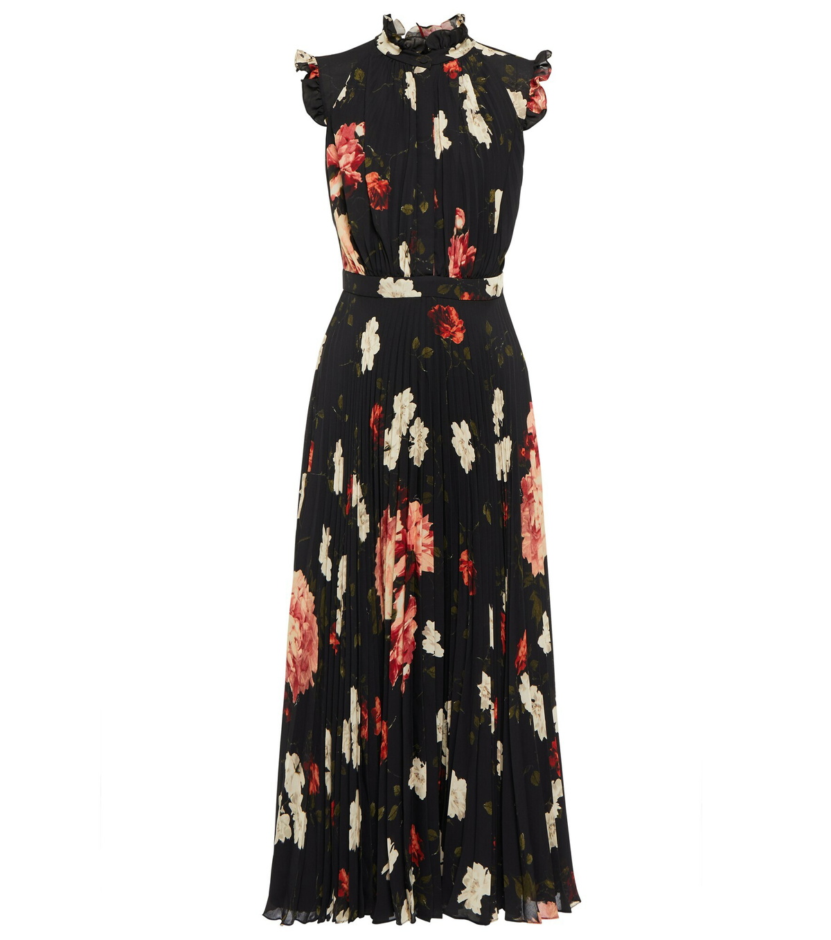 Erdem - Roisin floral georgette midi dress Erdem