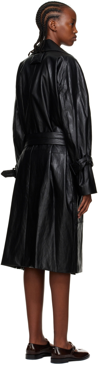 Kijun Black Belted Trench Coat