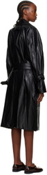 Kijun Black Belted Trench Coat