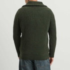 Armor-Lux Men's Half Zip Rib Knit Jumper in Chimera