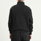 Malbon Men's Collegiate Quarter-Zip Sweatshirt in Black