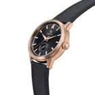 Heritor Argento Automatic Black Dial Mens Watch HERHS3804
