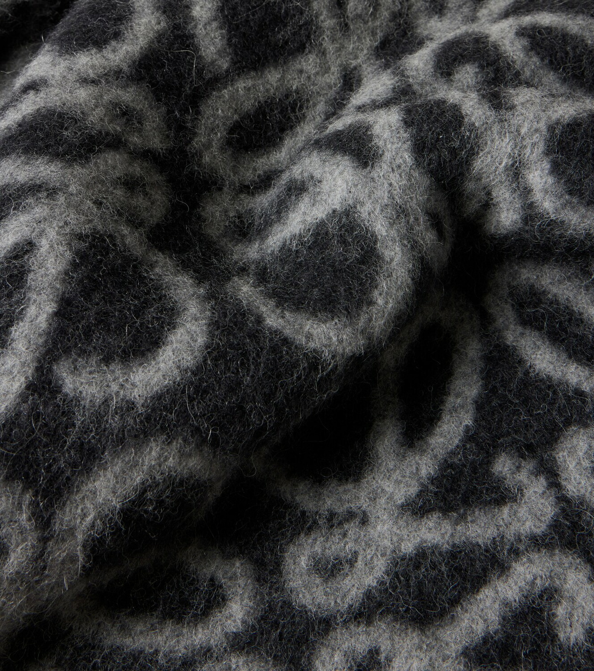 Loewe Anagram alpaca and wool-blend scarf